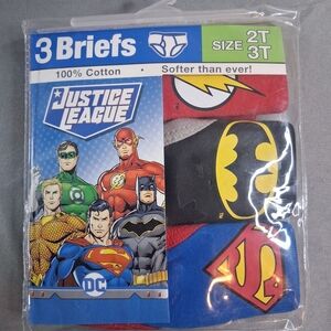 Justice League Boys' Briefs 3-Pack